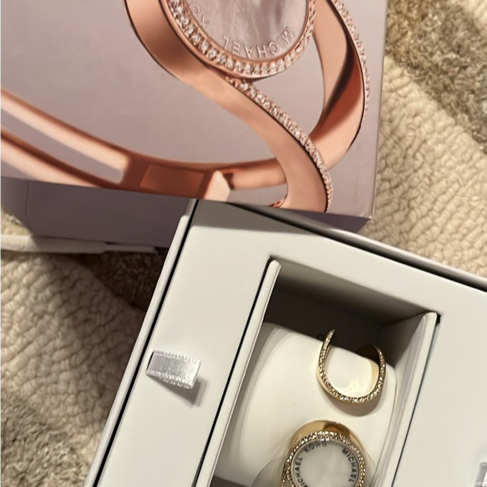 Michael Kors Gold and “Diamond”Women's Bracelet